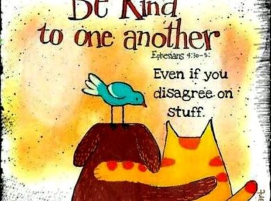 be kind to one another